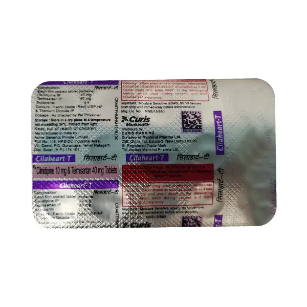 Cilaheart T 40mg Tablet 15s