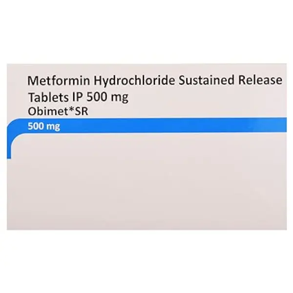 Obimet SR 500mg Tablet