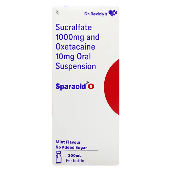 Sparacid O Syrup 200ml
