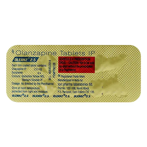 Oleanz 2.5mg Tablet