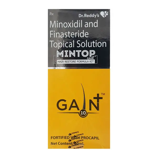 Mintop Gain Plus 10% Solution 60ml
