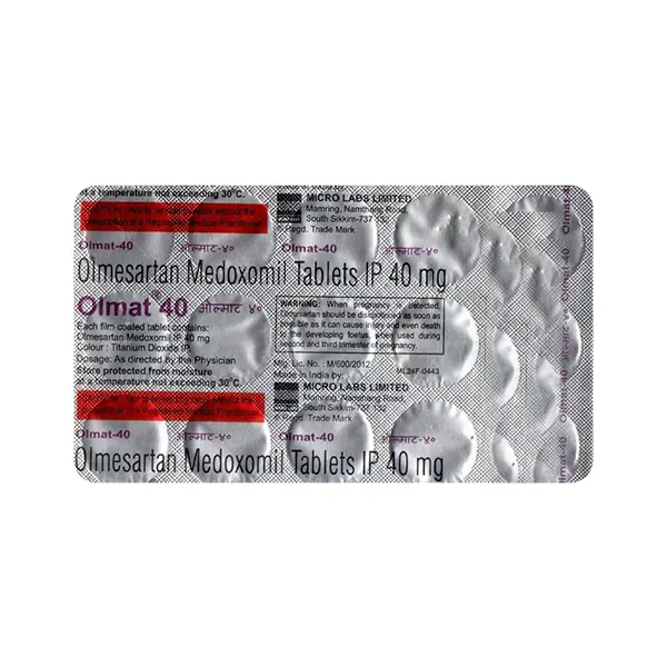 Olmat 40mg Tablet 15s