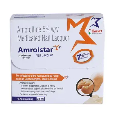 Amrolstar Nail Lacquer 2.5ml
