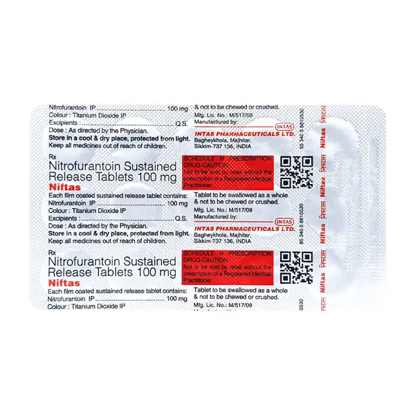 Niftas 100mg Tablet