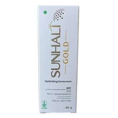 Sunhalt Gold Hydratin Sunsreen SPF 50 60g