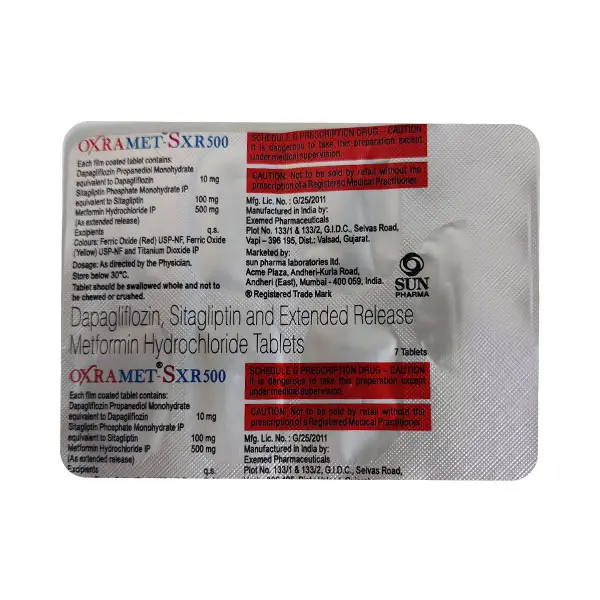 Oxramet S XR 500mg Tablet 7s