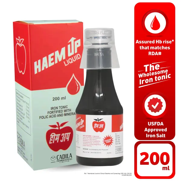 Heam UP Syrup Sugar Free 200ml
