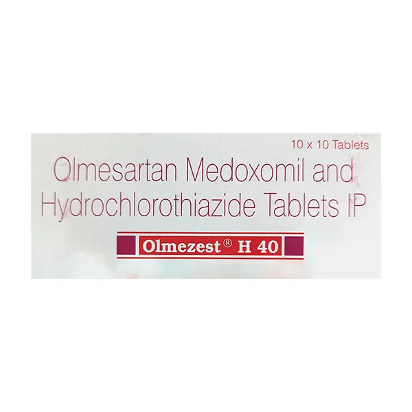 Olmezest H 40mg Tablet 10s