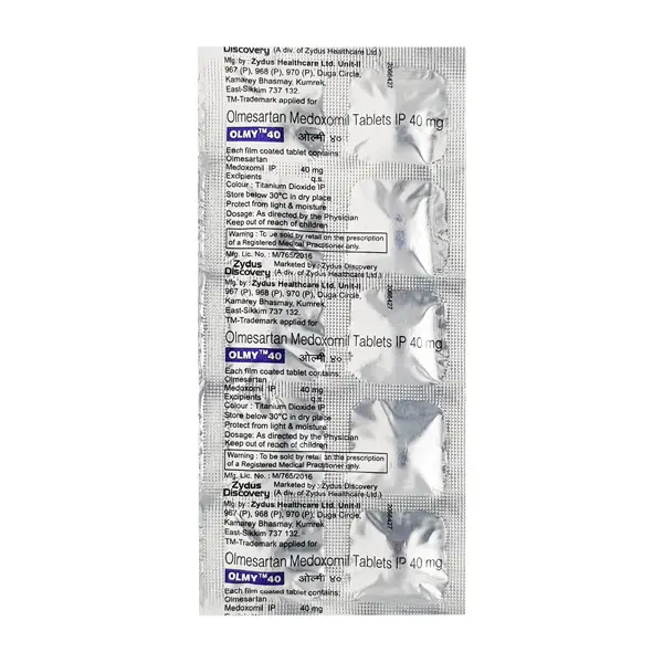 Olmy 40mg Tablet