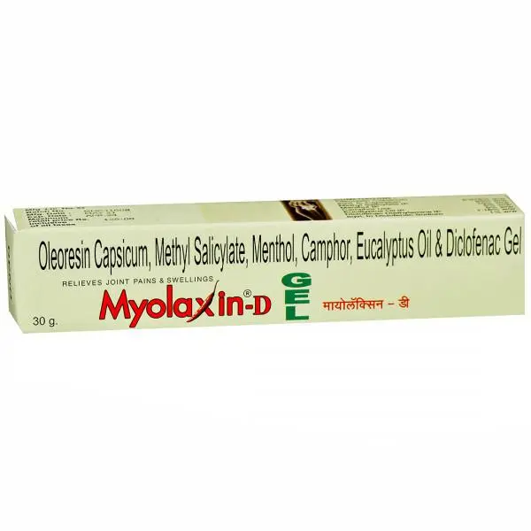Myolaxin D Gel 30 G 30g
