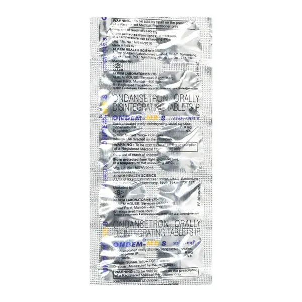 Ondem MD 8mg Tablet