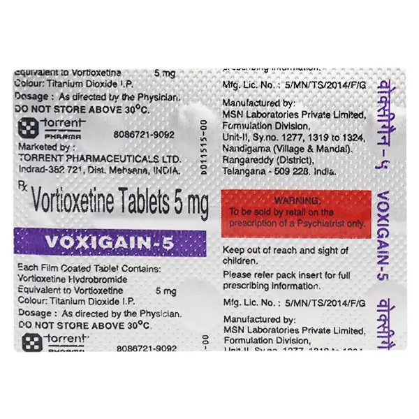 Voxigain 5 Tablet 10s