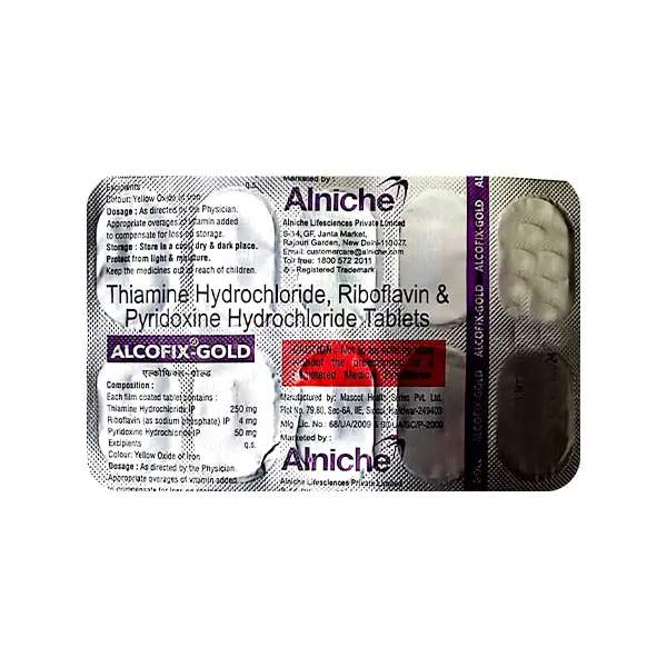 Alcofix Gold Tablet 10s