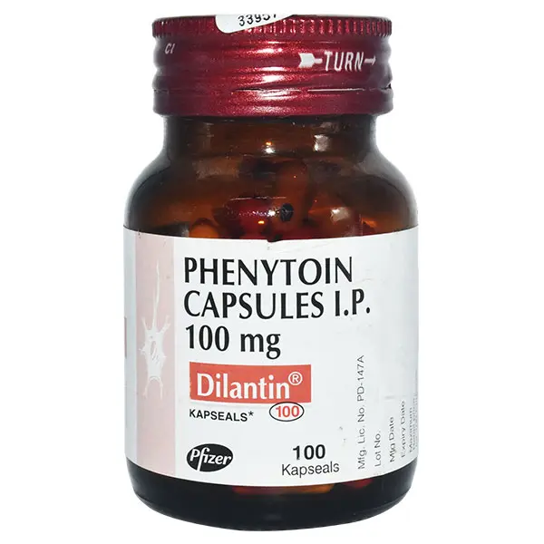 Dilantin 100 Capsule 100s