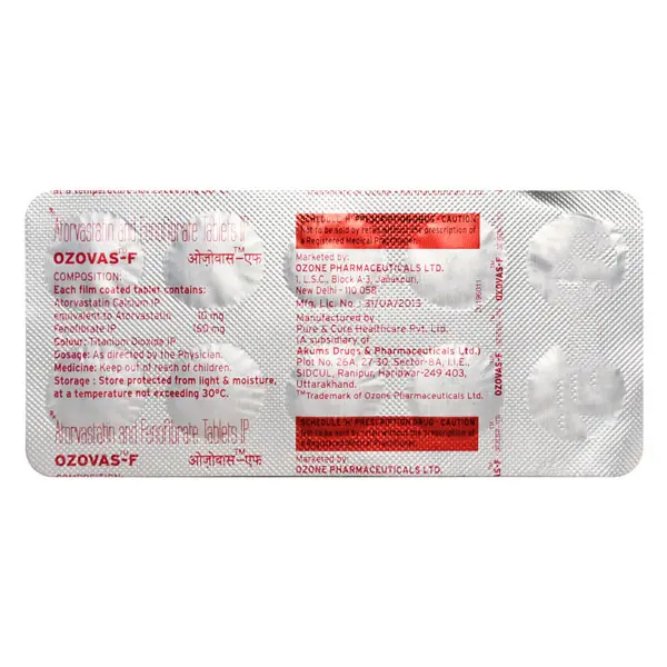 Ozovas F Tablet 10s