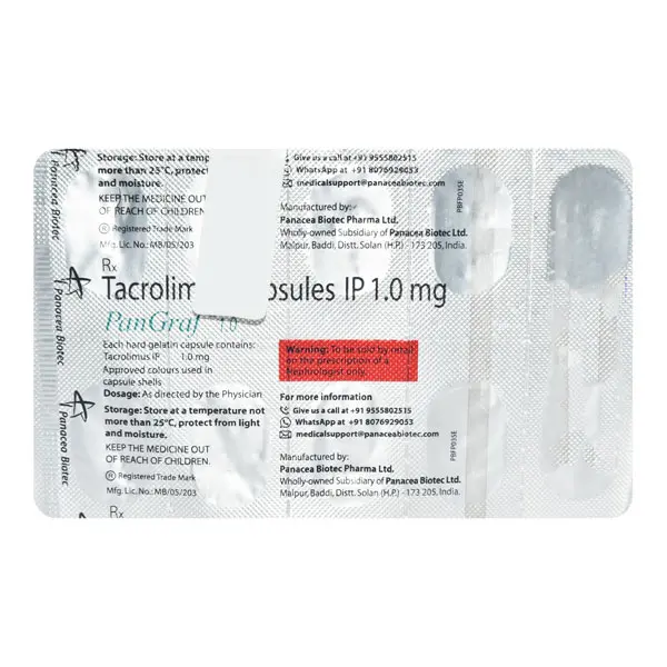 Pangraf 1mg Capsule 10s