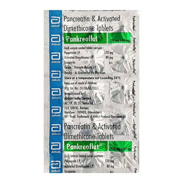 Pankreoflat Tablet 15s