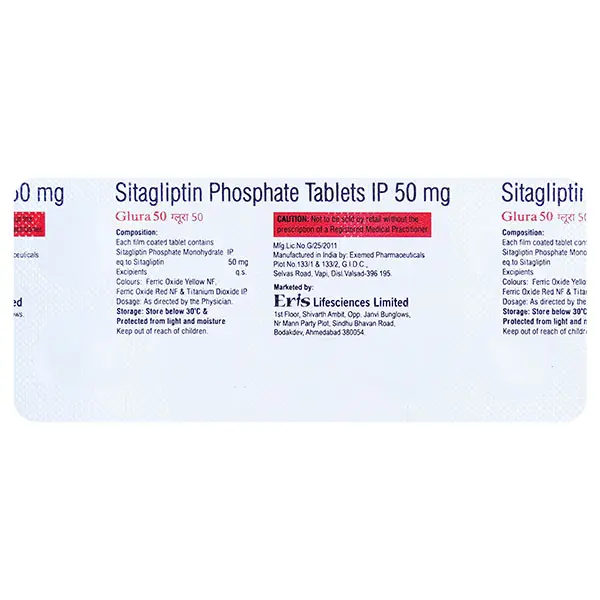 Glura 50 Tablet 10s
