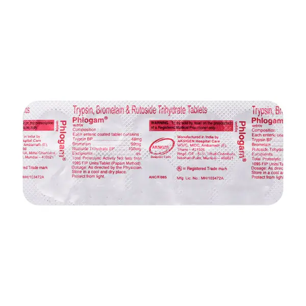 Phlogam Tablet 10s