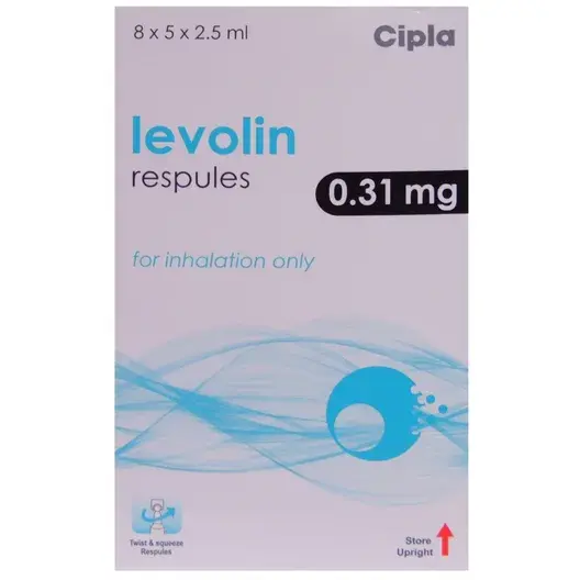 Levolin Respules 0.31mg 2.5ml