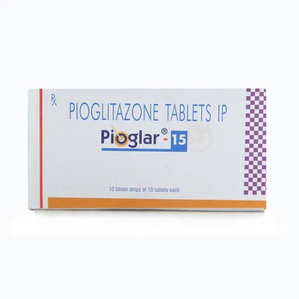 Pioglar 15mg Tablet 10s