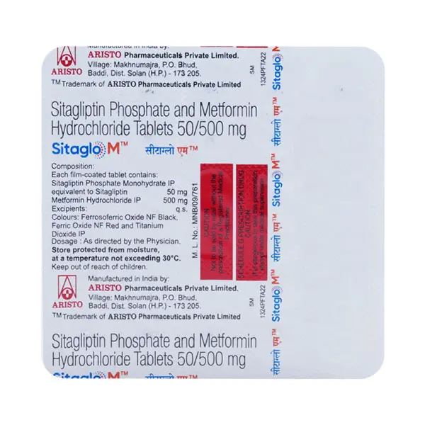 Sitaglo M Tablet 15s
