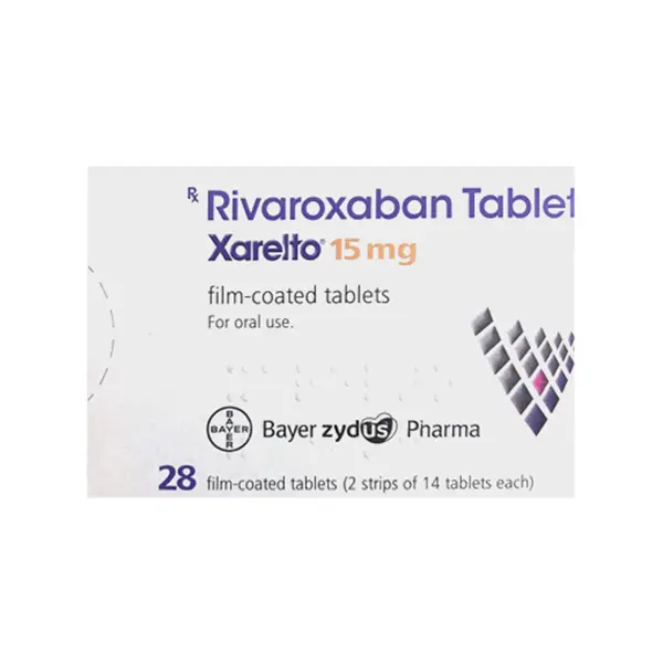 Xarelto 15mg Tablet 28s