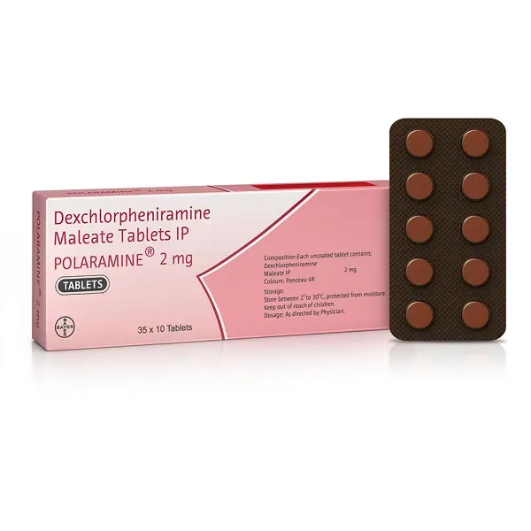 Polaramine 2mg Tablet