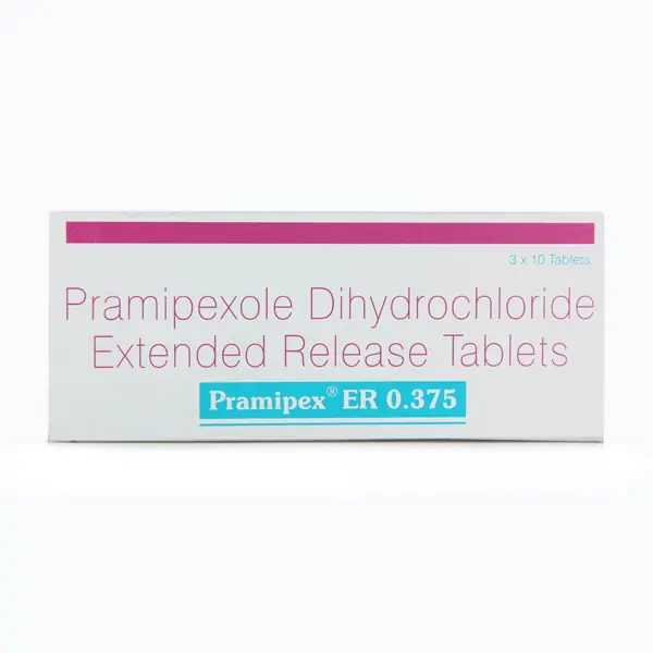 Pramipex ER 0.375mg Tablet