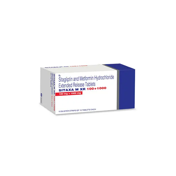 Sitaxa M XR 100+1000 Tablet 10s