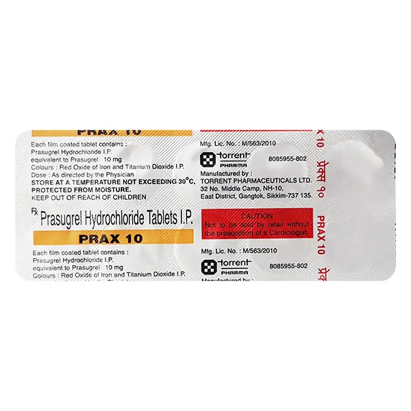Prax 10mg Tablet 10s