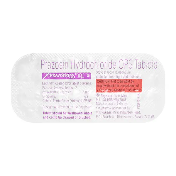 Prazopress XL 5mg Tablet