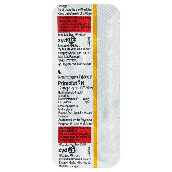 Primolut N Tablet 5mg