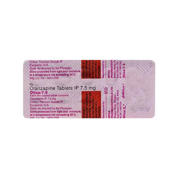 Oliza 7.5 mg Tablet 10s