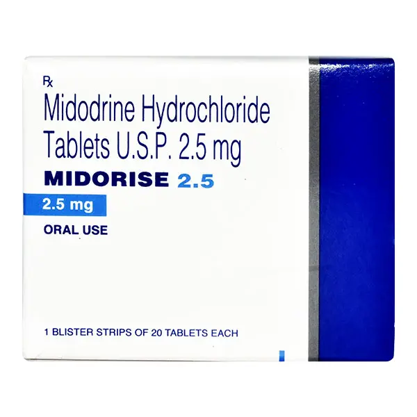 Midorise 2.5mg Tablet 20s