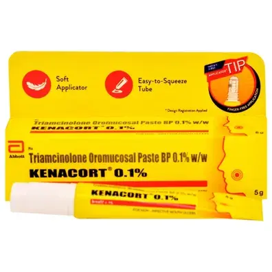 Kenacort 0.1% Oral Paste 5 G 5g