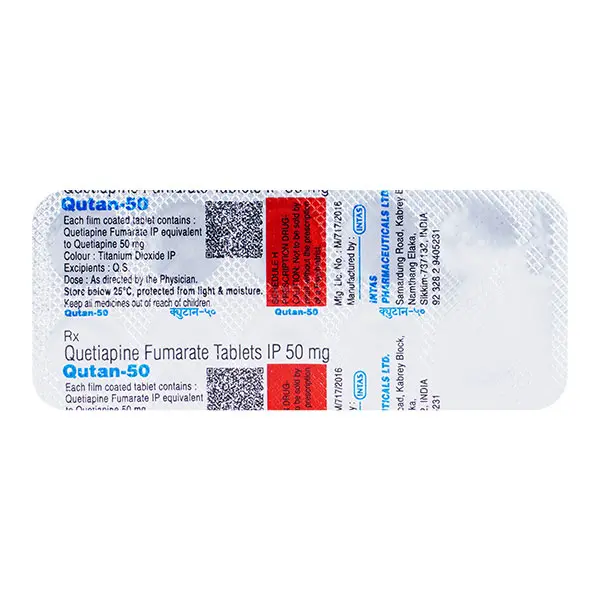 Qutan 50mg Tablet