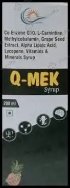 Q Mek Syrup Pineapple 200ml