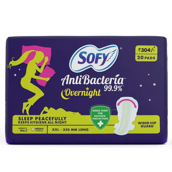 Sofy Antibacteria Overnight Pads Xxl 20s