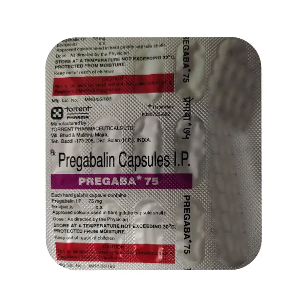 Pregaba 75 Capsule 15s