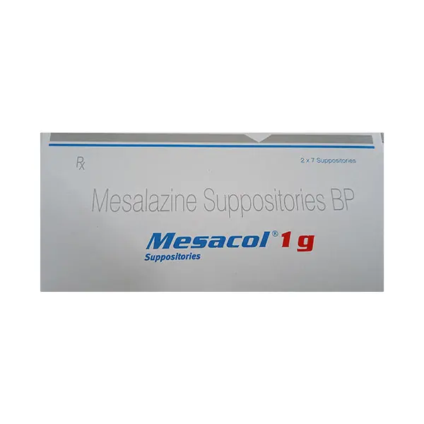 Mesacol 1g Suppositories 7s