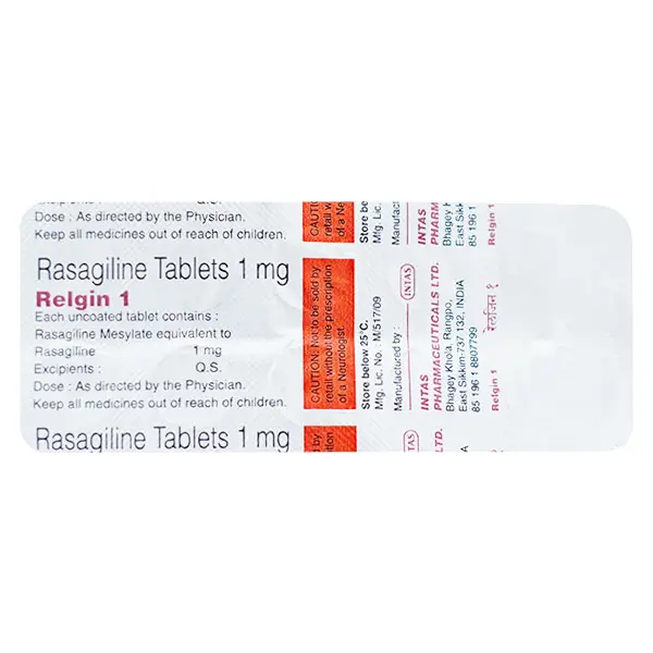 Relgin 1mg Tablet 10s