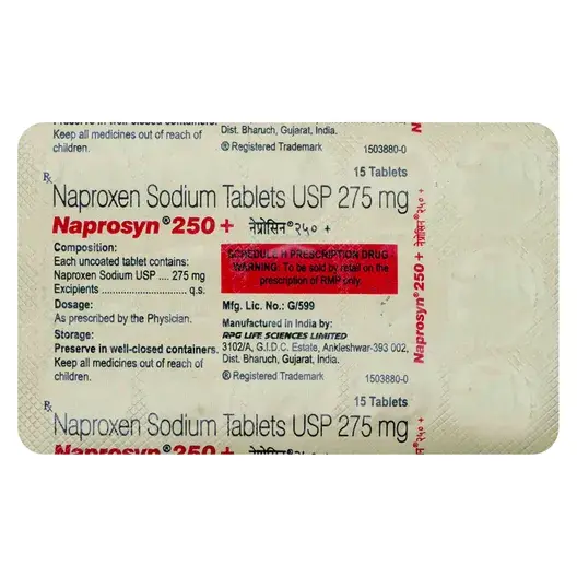 Naprosyn Plus 250mg Tablet
