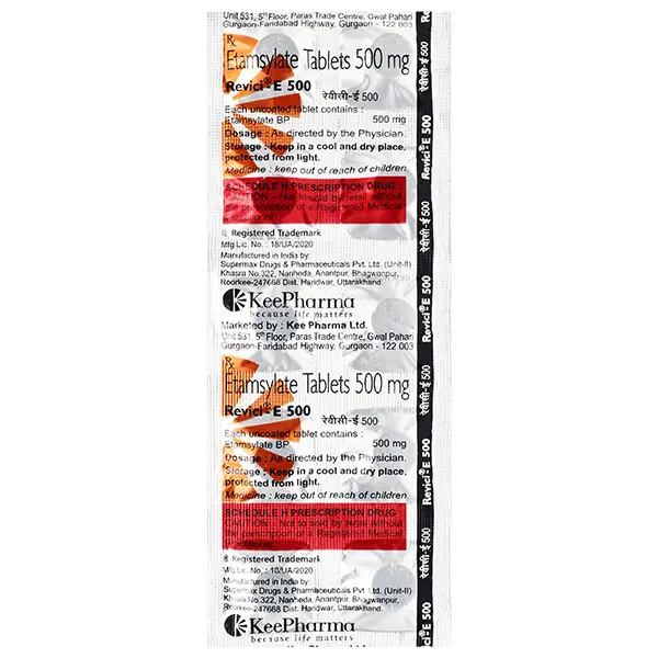 Revici E 500mg Tablet 10s