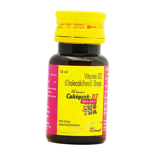 Calciquick D3 800iu Drops 15ml