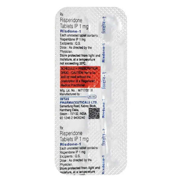 Risdone 1mg Tablet 10s