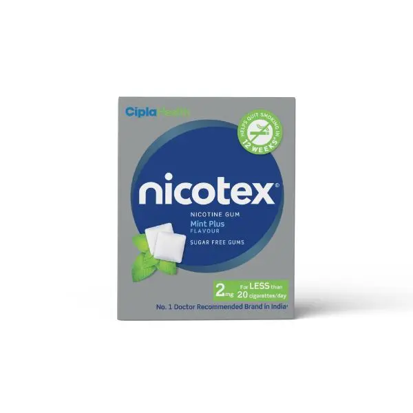Nicotex 2mg Mint Plus Sugar Free 12 Lozenges