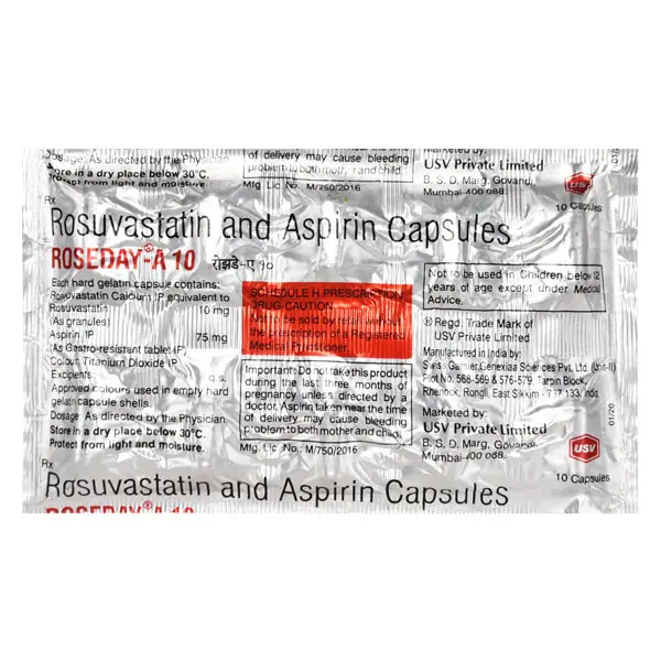 Roseday A 10mg Capsule