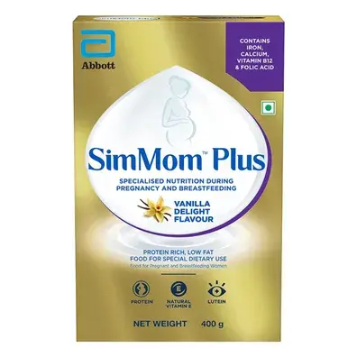 Simmom Plus Powder Vanilla Delight 400g