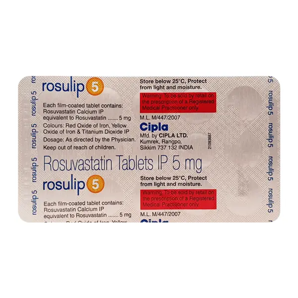 Rosulip 5mg Tablet 15s